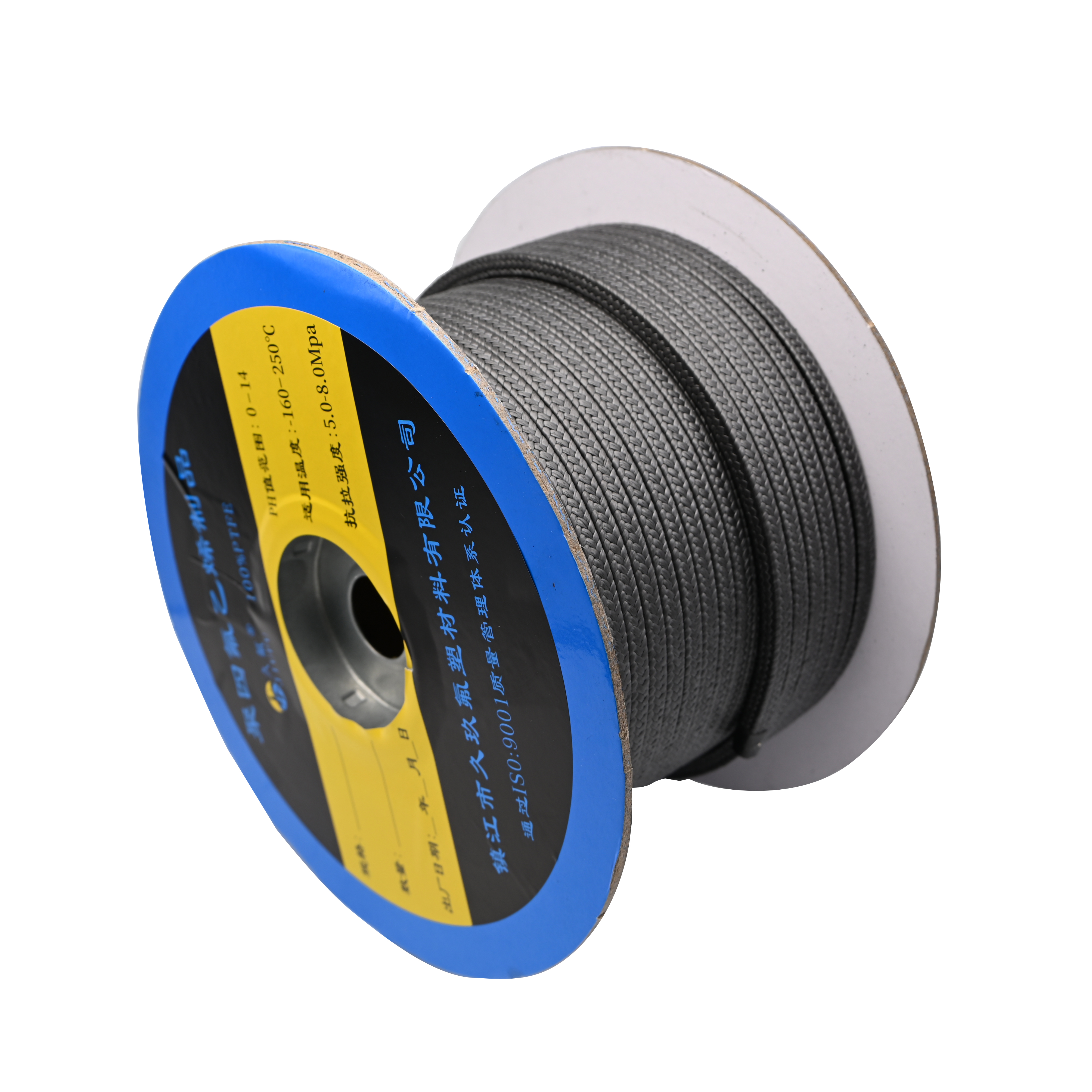 增強(qiáng)聚四氟乙烯盤根 含油黑四氟盤根 四氟密封盤跟 四氟石墨盤根