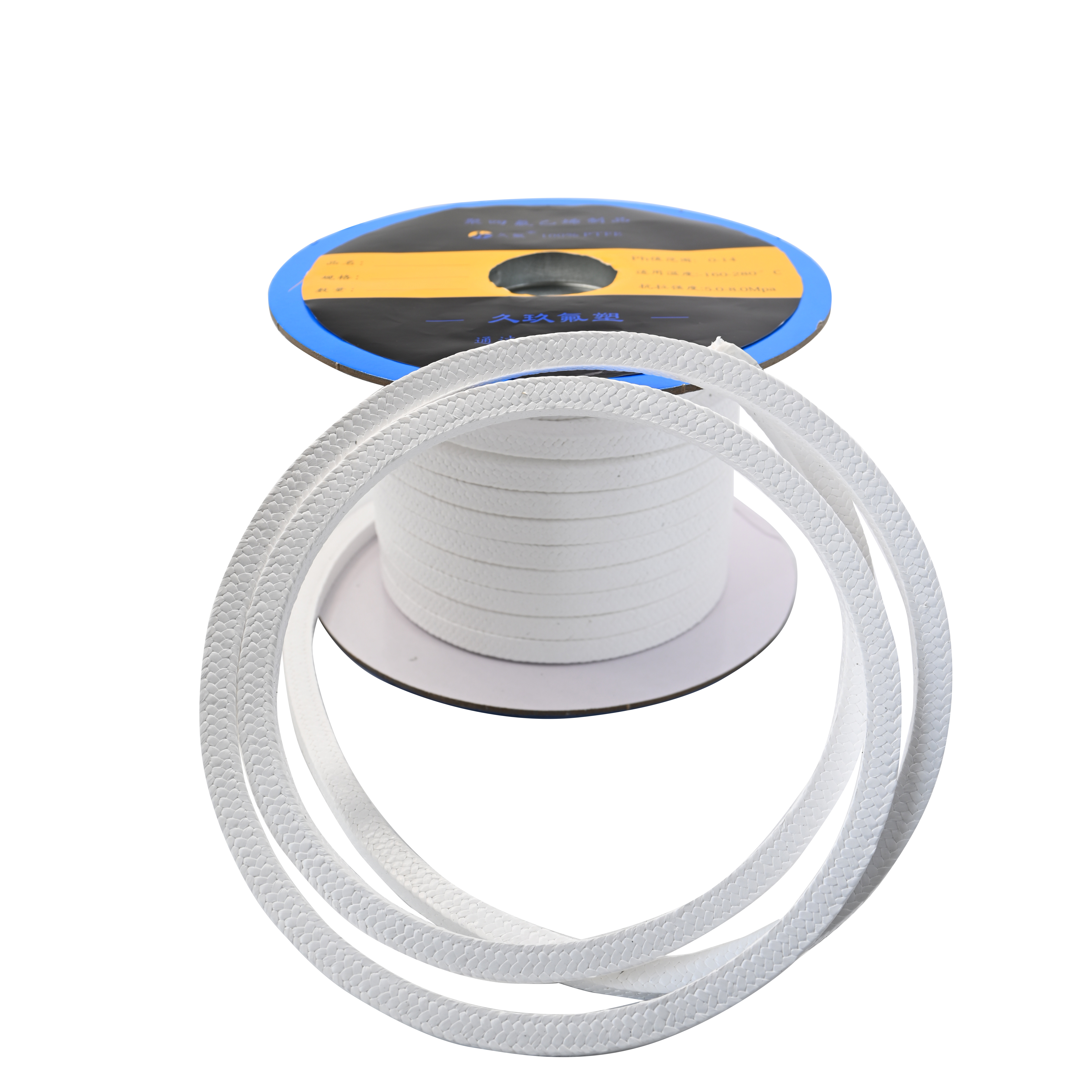 含油ptfe四氟盤根 含油白四氟盤根 四氟全編織盤根ptfe四氟盤根